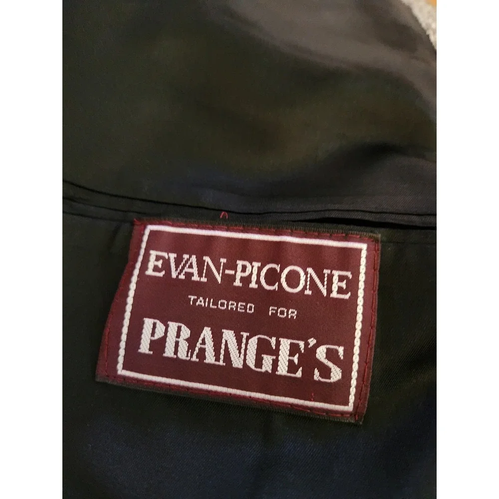 Vintage Black and Tan Knit‎ Blazer